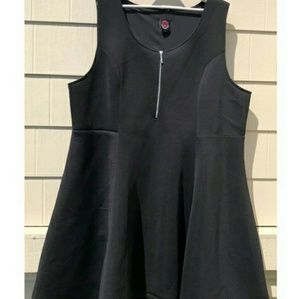 Torrid Black Fit and Flare Dress